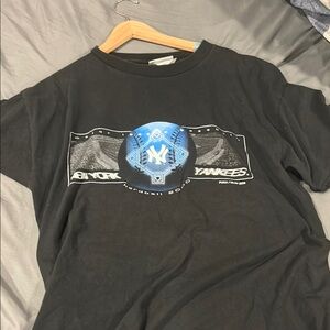 Yankees Puma Classic Black T-Shirt